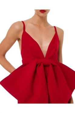 Elisabetta Franchi Feestjurken Party Dresses Red -Elisabetta Franchi Winkel a57b3719654307d66120f88933110b07