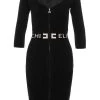 Elisabetta Franchi Casual Jurken Women& Clothing Dress AM37S26E2 22 Black