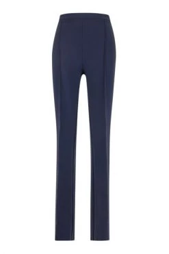 Elisabetta Franchi Pantalons Flared Trousers Blue