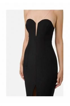 Elisabetta Franchi Casual Jurken Abito AB26127E2 Black