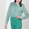 Elisabetta Franchi Blouses Green