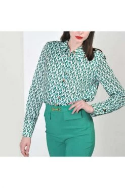 Elisabetta Franchi Blouses Green
