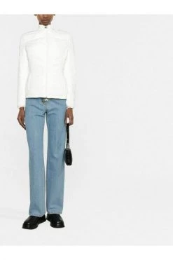 Elisabetta Franchi Winterjassen Padded Jacket White