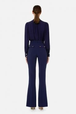 Elisabetta Franchi Longsleeve Shirts Shirts Blue -Elisabetta Franchi Winkel a742406c51dc43ef7664f6d85fce386e