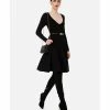 Elisabetta Franchi Casual Jurken Midi Dresses Black
