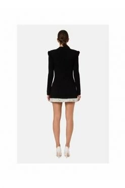 Elisabetta Franchi Blazers Knitwear Black