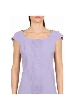 Elisabetta Franchi Casual Jurken SUIT Purple -Elisabetta Franchi Winkel a7ef3376731d1e5f63bfbb0a4f7ae9fc