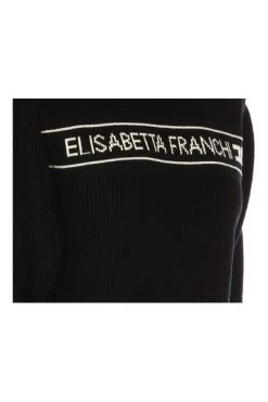 Elisabetta Franchi Hoodies & Sweatvesten Sweatshirts Black
