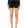 Elisabetta Franchi Korte Broeken Short Shorts Black