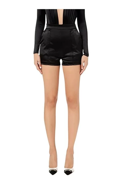 Elisabetta Franchi Korte Broeken Short Shorts Black 1 Elisabetta Franchi Korte Broeken Short Shorts Black