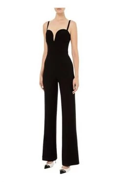 Elisabetta Franchi Jumpsuits & Tuinbroeken Jumpsuits Black