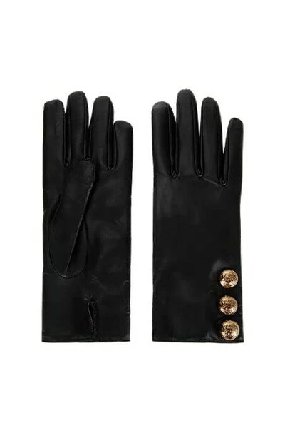 Elisabetta Franchi Handschoenen Gloves Black 2 Elisabetta Franchi Handschoenen Gloves Black - Afbeelding 2