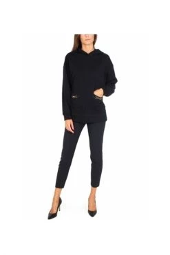 Elisabetta Franchi Hoodies & Sweatvesten Hoodie Black -Elisabetta Franchi Winkel a956f6123c495734a451511cc99d07e6