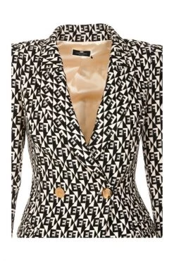 Elisabetta Franchi Casual Jurken Dress Black