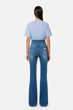 Elisabetta Franchi T-Shirts Blue