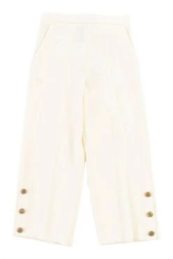 Elisabetta Franchi Lange Broeken EFPA145-XE007 Pantaloni Casual Beige -Elisabetta Franchi Winkel a9f5c287320c5c9526f570bb9eb8f8ce