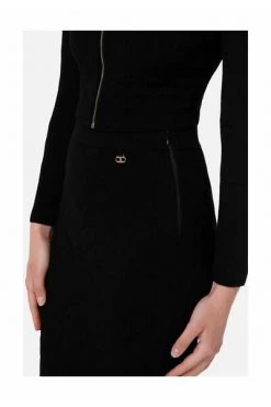 Elisabetta Franchi Midirokken Midi Skirts Black -Elisabetta Franchi Winkel aa611018e35a94b9bf298891a0683ed4
