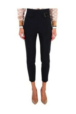 Elisabetta Franchi Chino's Trousers Black -Elisabetta Franchi Winkel ab1fee69270f53d594ff716e2926cdc3
