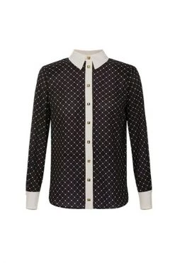 Elisabetta Franchi Longsleeve Shirts Shirts Black -Elisabetta Franchi Winkel ab2ce96c72f097bc32a3529783ffe17a