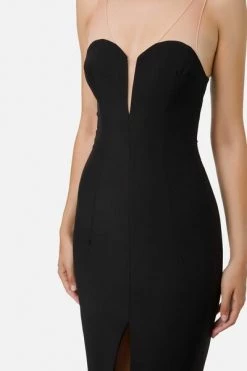 Elisabetta Franchi Feestjurken Party Dresses Black