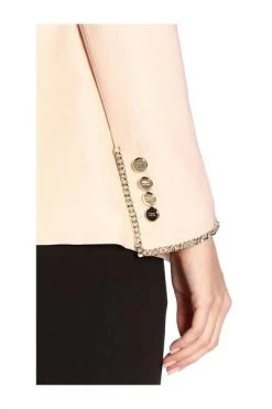 Elisabetta Franchi Blazers Blazer Beige -Elisabetta Franchi Winkel ac021c5b1d97fd4734291865ef0510cb