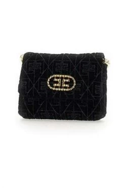 Schoudertassen ELISABETTA FRANCHI BLACK Black