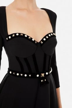 Elisabetta Franchi Casual Jurken Short Dresses Black -Elisabetta Franchi Winkel ad1e5ce34dcc31bb9e98ba096927c33d