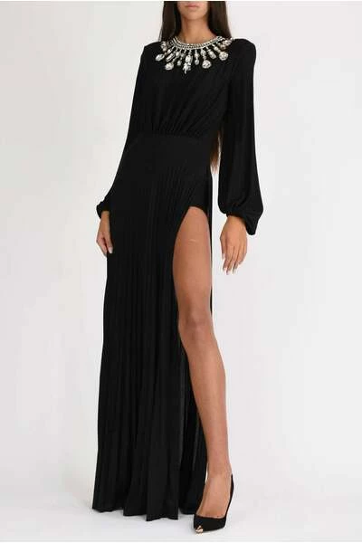 Elisabetta Franchi Jurken Gowns Black 1 Elisabetta Franchi Jurken Gowns Black