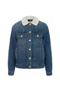 Elisabetta Franchi Spijkerjassen Jacket Blue