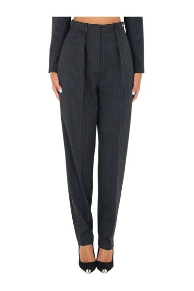 Elisabetta Franchi Vrijetijds Broeken Trousers Black 3 Elisabetta Franchi Vrijetijds Broeken Trousers Black - Afbeelding 3