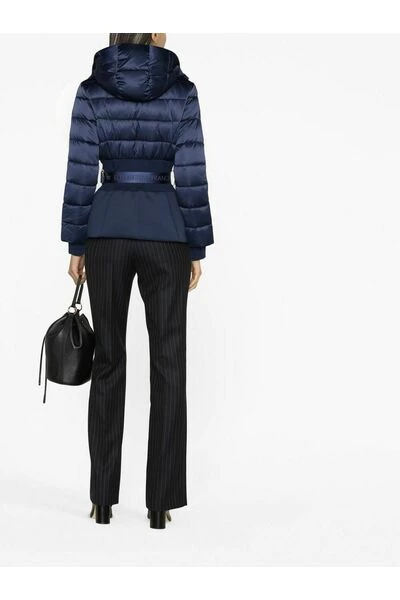 Elisabetta Franchi Gewatteerde Jassen Down Jackets Blue 2 Elisabetta Franchi Gewatteerde Jassen Down Jackets Blue - Afbeelding 2