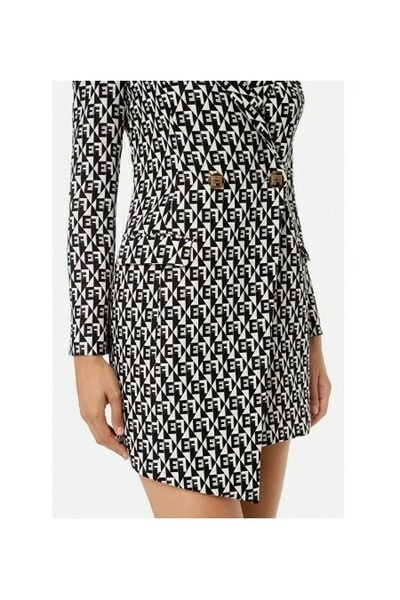 Elisabetta Franchi Casual Jurken Dress White 1 Elisabetta Franchi Casual Jurken Dress White