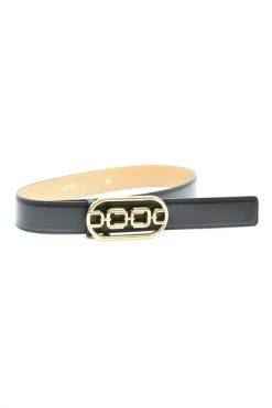 Elisabetta Franchi Riemen Belt Black