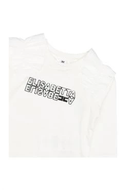 Elisabetta Franchi T-shirts And Polos White -Elisabetta Franchi Winkel af47659aed12f8e84045842d4a2d51b7
