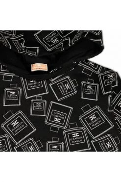 Elisabetta Franchi Sweaters Sweatshirt Black