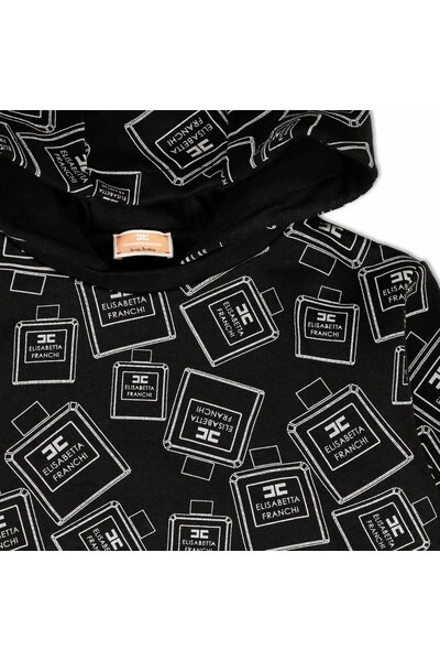 Elisabetta Franchi Sweaters Sweatshirt Black 1 Elisabetta Franchi Sweaters Sweatshirt Black