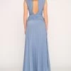 Elisabetta Franchi Maxi Jurken Maxi Dress Blue