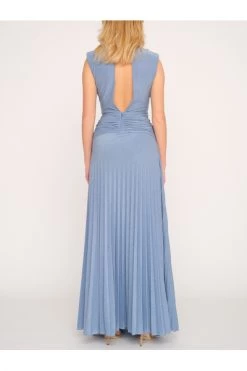 Elisabetta Franchi Maxi Jurken Maxi Dress Blue
