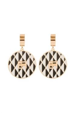 Elisabetta Franchi Oorbellen Accessories Yellow