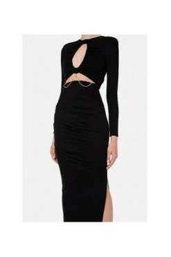 Elisabetta Franchi Casual Jurken Dress Black -Elisabetta Franchi Winkel affa668d9330f39fdd3149f7bd9fd011