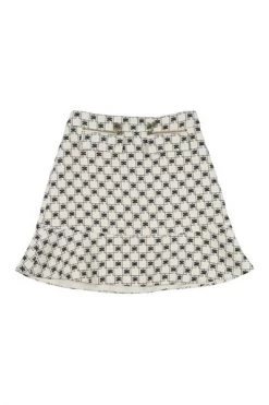 Elisabetta Franchi Rokken Skirt EFGO118 GA100 XE016 White