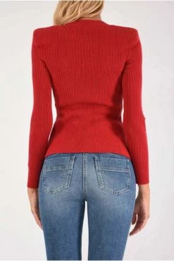 Elisabetta Franchi Hoodies & Sweatvesten Sweatshirts Red