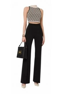 Elisabetta Franchi Chino's Chinos Black -Elisabetta Franchi Winkel b114cf0c877d3ab7245a82c71fea978e