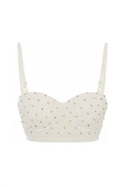 Elisabetta Franchi Sleeveless Tops White