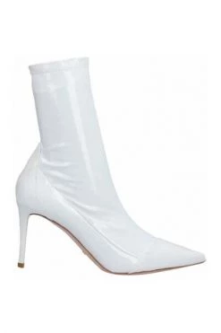 Elisabetta Franchi Enkellaarsjes Heeled Boots White -Elisabetta Franchi Winkel b14f62ec6b638f876b6c2238ed0179e4