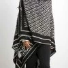 Elisabetta Franchi Poncho's Accessories Black