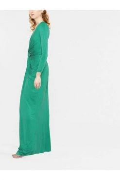 Elisabetta Franchi Feestjurken Dress Green -Elisabetta Franchi Winkel b1a89ca9312e9b84e409d89430b07d64