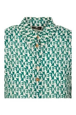 Elisabetta Franchi Longsleeve Shirts Shirt Green