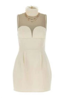 Feestjurken Elisabetta Franchi Dresses White White -Elisabetta Franchi Winkel b1c65779c2f85514db53035f45bb8e39