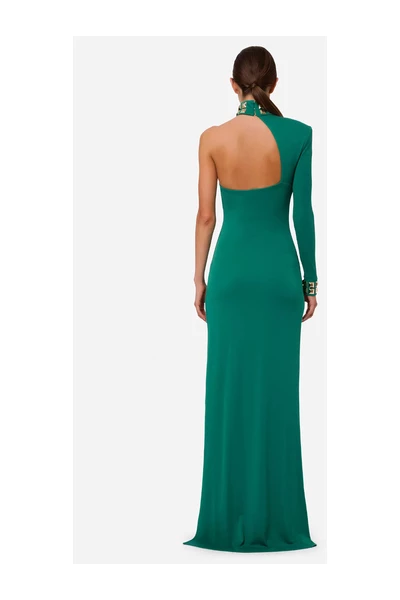 Elisabetta Franchi Jurken Gowns Green 3 Elisabetta Franchi Jurken Gowns Green - Afbeelding 3
